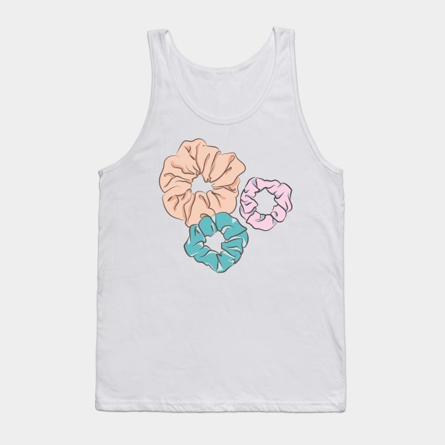 cute hair scrunchie Tank Top by princessmi-com